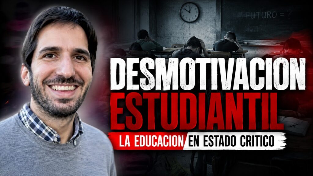 Crisis educativa, docentes agotados y alumnos desmotivados: el duro diagnóstico que expuso Juan Manuel Fernández