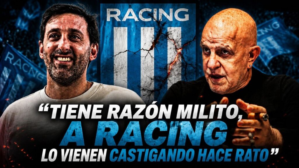 Daniel Lalín explotó contra la AFA y defendió a Racing: “El fútbol argentino está roto”