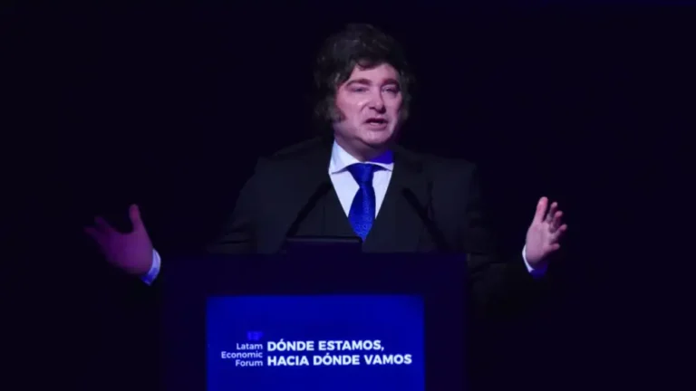Milei en el Latam Forum: defensa de la economía,…