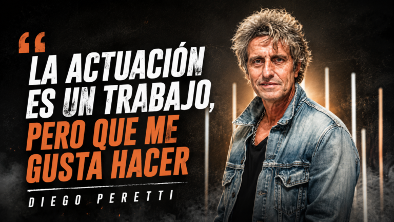 Diego Peretti: “hace 30 años que aplaudo…