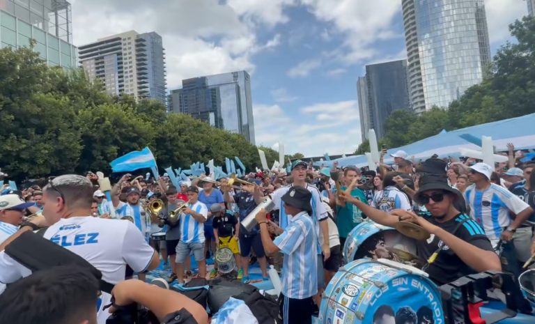 Mundial 2026: banderazo argentino en Dallas…