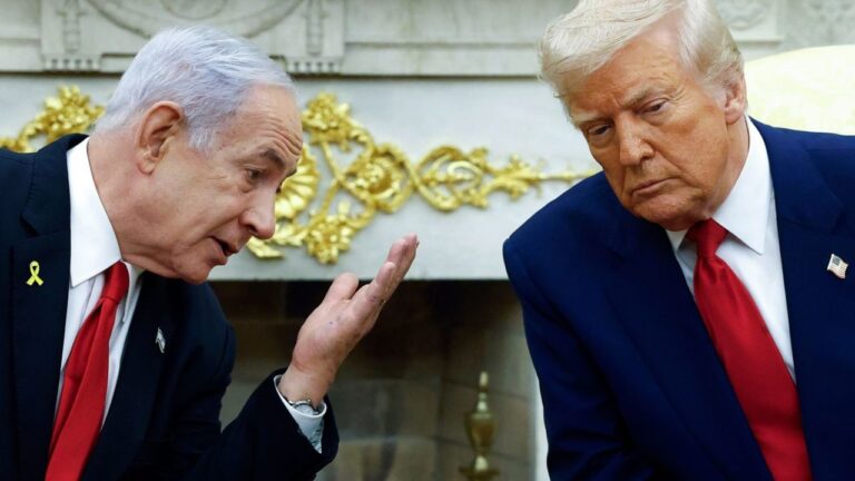 Trump explotó contra Netanyahu en una llamada…