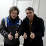 Conferencia de Aliados de Israel: Milei recibió a Flávio Bolsonaro en Olivos