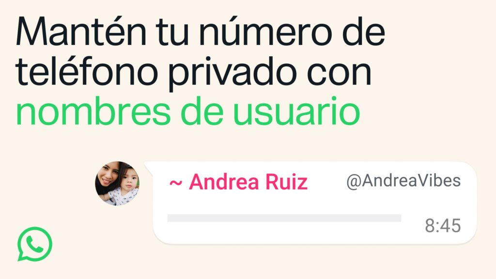 Adiós al número de teléfono: cómo funcionarán los nombres de usuario de WhatsApp y cómo reservar el tuyo
