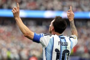 Histórico: Lionel Messi marcó un golazo ante Cabo Verde y agrandó su récord en los Mundiales