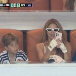 Shakira volvió a alentar a la Selección y celebró el gol de Messi ante Cabo Verde