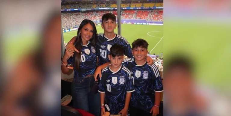 Antonela Roccuzzo celebró el pase de Argentina a…