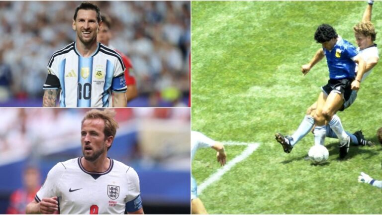 Argentina vs. Inglaterra: cuántas veces se…