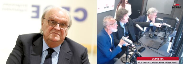 Milei insultó a De Mendiguren y el exfuncionario…