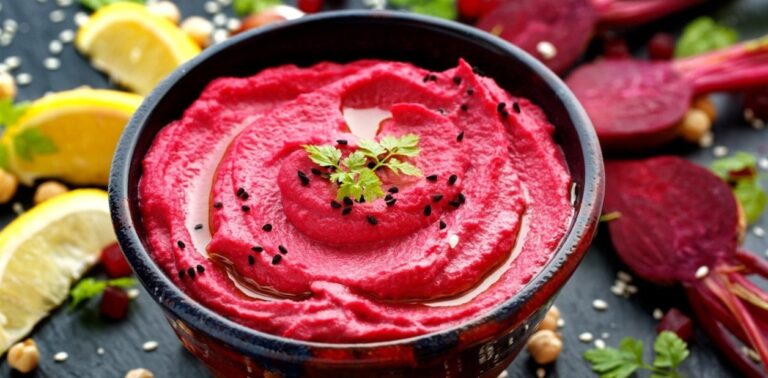 Hummus de remolacha: la receta cremosa y fácil…