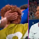 Bellingham protagonizó un escándalo tras la eliminación de Inglaterra: el cachetazo al Colo Barco que desató la polémica