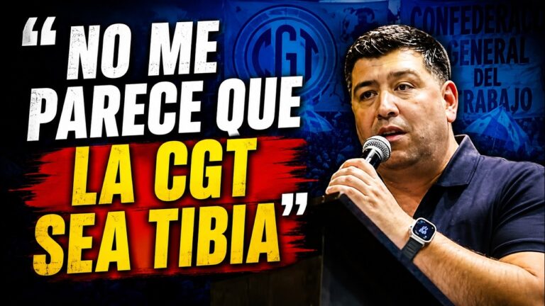 Cristian Jerónimo: “No acompañamos ninguna…