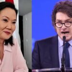 Javier Milei felicitó a Keiko Fujimori: “Perú y Argentina vuelven a encontrarse en el camino de la libertad”