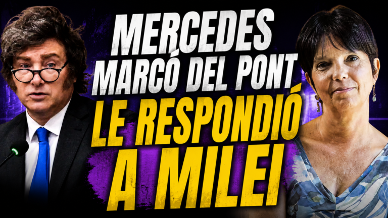 EXCLUSIVO: Mercedes Marcó del Pont cruzó a Milei…