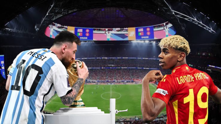 Messi vs. Lamine Yamal: el duelo generacional de…