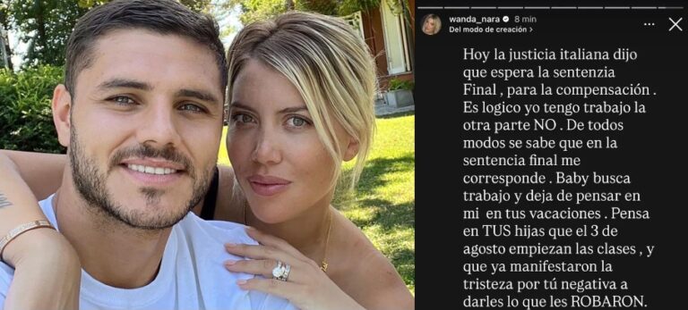Icardi y Wanda Nara: fallo judicial en el…