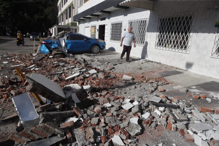 Terremoto en Colombia: hubo heridos y graves…