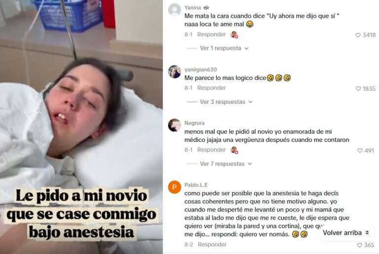 Le propuso casamiento a su novio al despertar de…