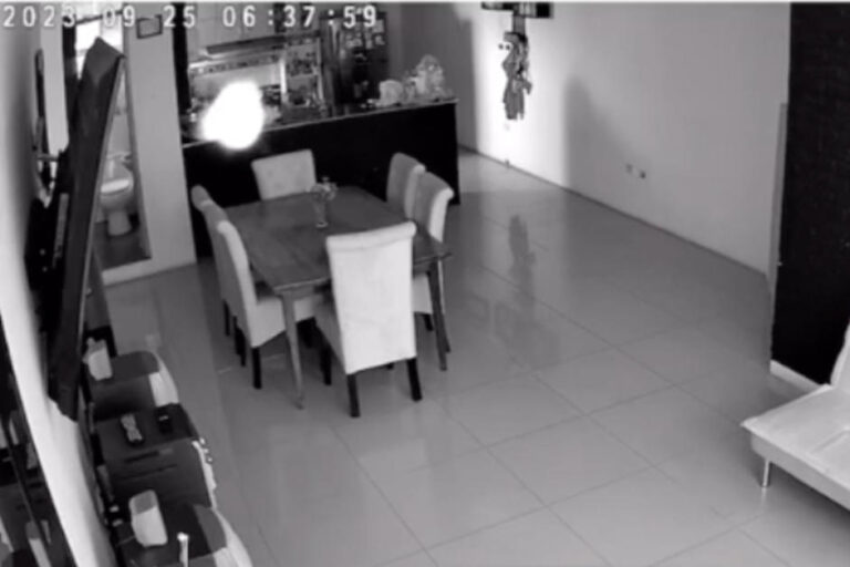 Aseguran haber captado de una extraña figura en…