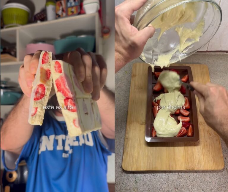 Falso chocolate blanco proteico: la receta de…