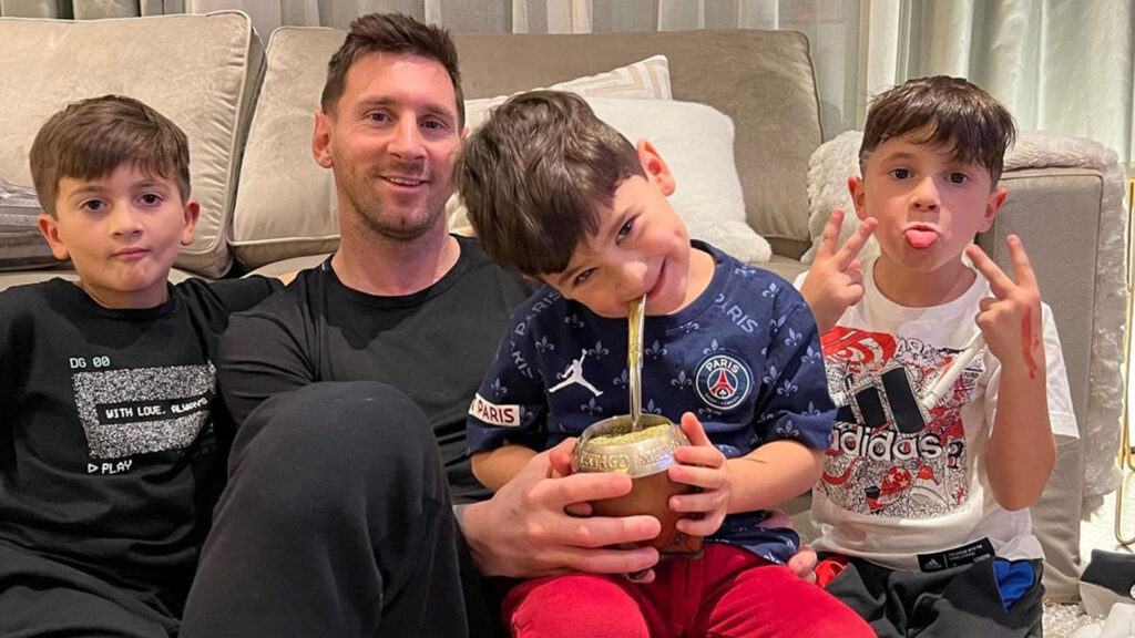 Messi interrumpió sus vacaciones y regresó a Miami por el inicio de clases de sus hijos