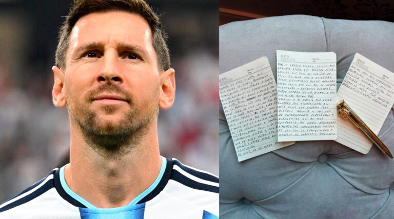 Lionel Messi anunció su retiro de la Selección…