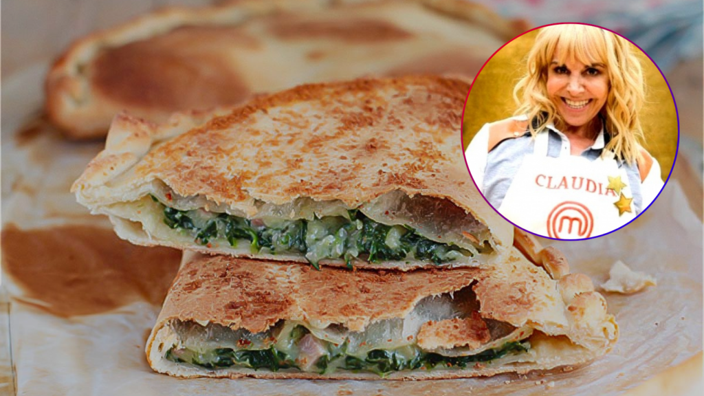 Masa casera y mucho color: los secretos de Claudia Villafañe para un calzone perfecto