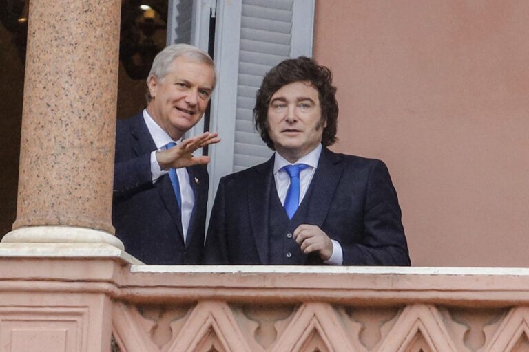 Javier Milei y José Antonio Kast se reúnen en…