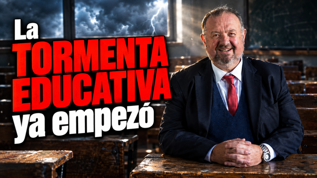 Zorzoli advirtió por la crisis educativa: “Tenemos los pibes que menos aprenden dentro de la escuela”