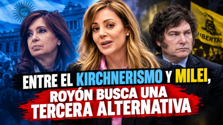 Entre el kirchnerismo y Milei, Flavia Royón…