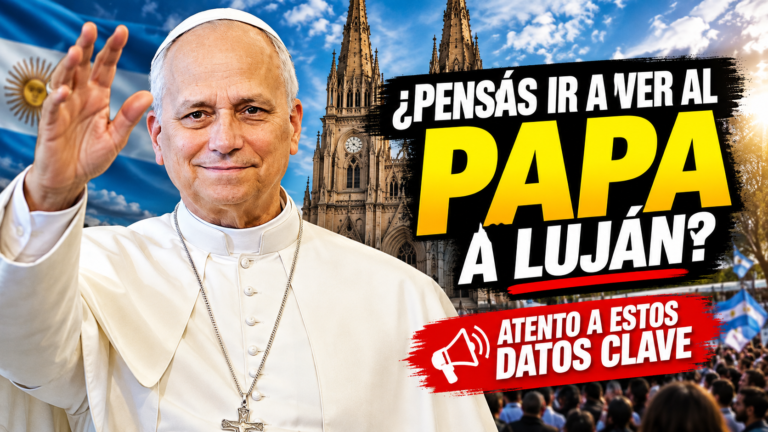 León XIV en Luján: Leonardo Boto cómo será la…