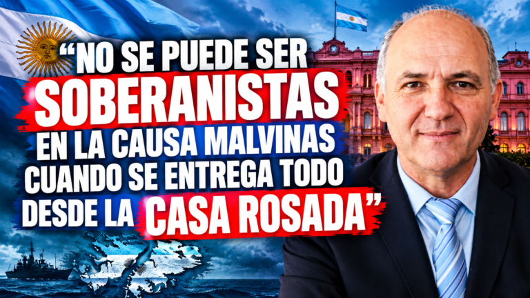 “No se puede ser soberanista en la causa Malvinas…