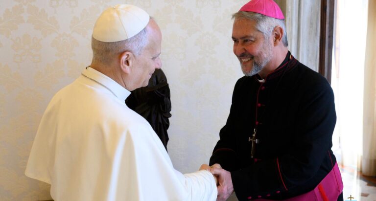 Visita del Papa León XIV: Monseñor Eduardo…
