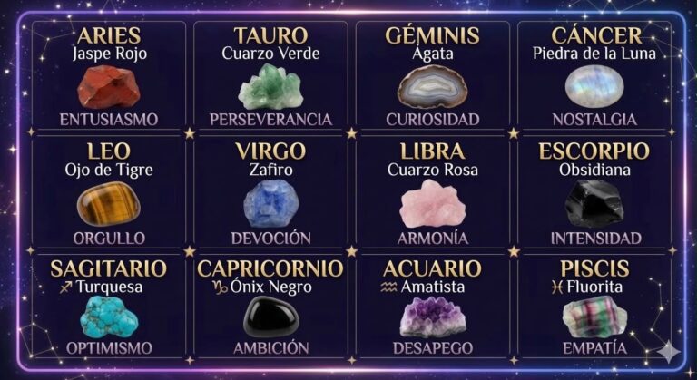 El amuleto de cada signo: qué piedra corresponde…