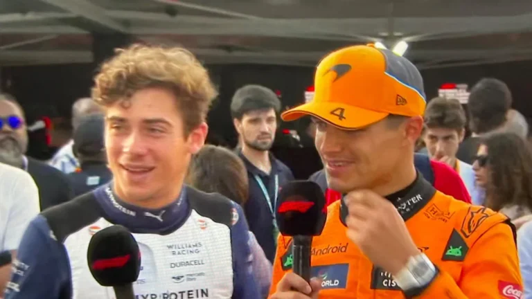 Norris cambió el tono y le pidió disculpas a…