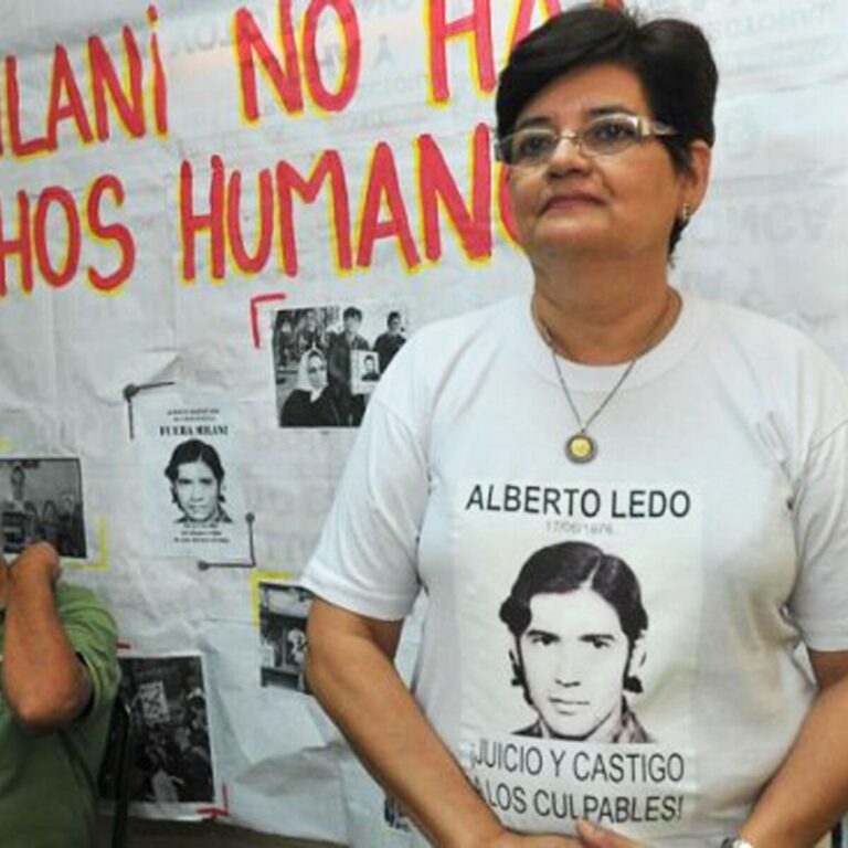 Graciela Ledo: “No queremos que la impunidad…