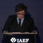 Javier Milei en Misiones, en la convención anual de IAEF.