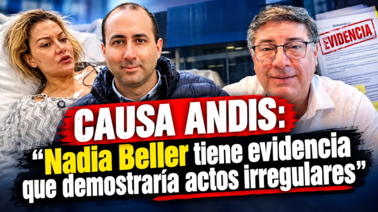 CAUSA ANDIS: “Nadia Beller tiene evidencia…