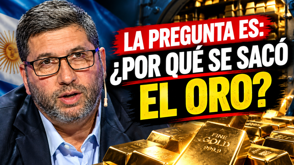 “La pregunta principal es: ¿por qué se sacó el oro?”, Juan Manuel Olmos