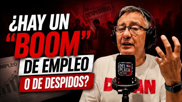 ¿Boom de empleo o de despidos? El duro…