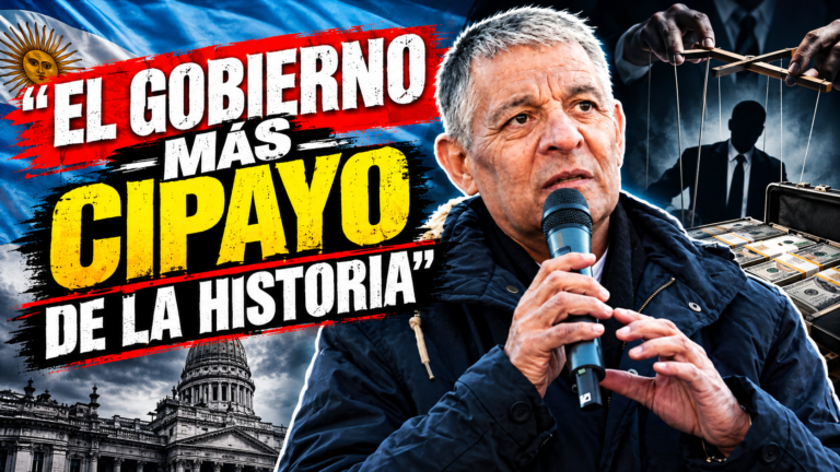 “Este es el gobierno más cipayo que hemos…