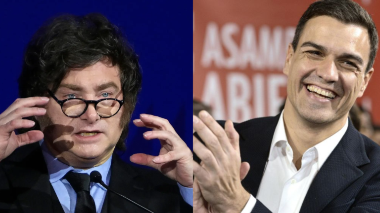 El Gobierno español condenó los ataques de Milei,…