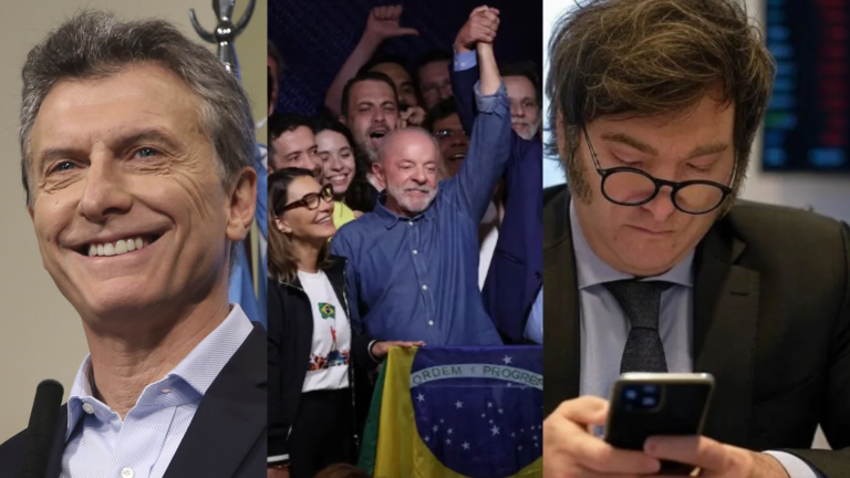 Macri felicitó a Lula y contrastó con el silencio…