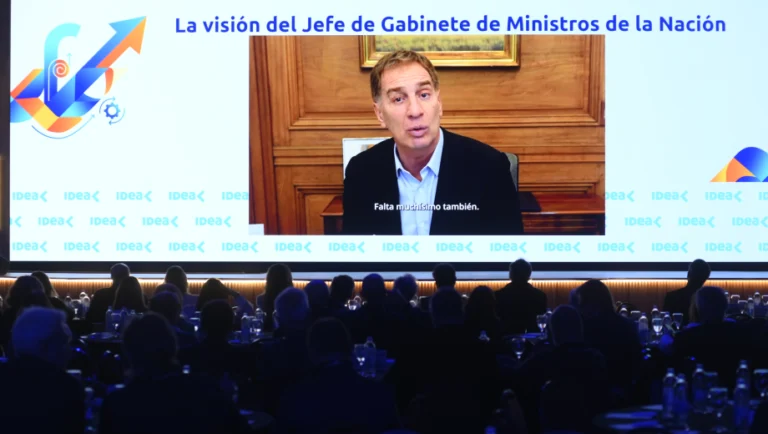 Santilli en IDEA habló de “el milagro mileísta” y…