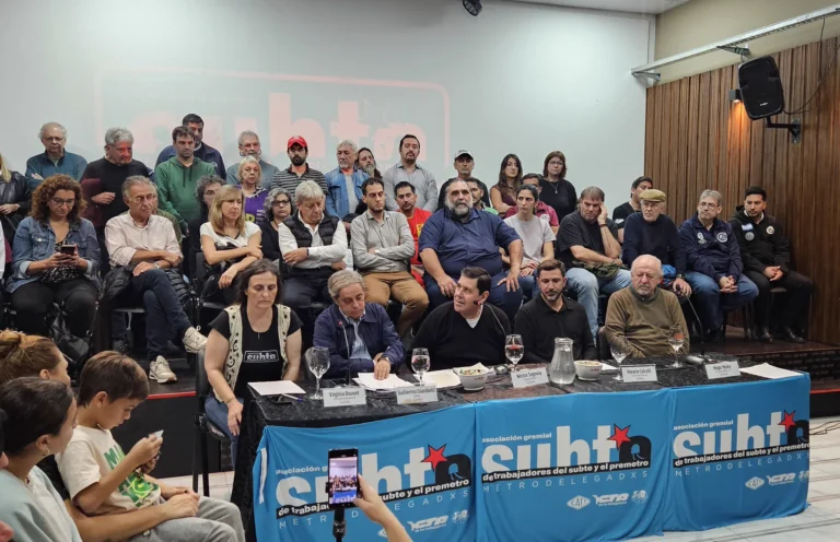 Metrodelegados define sus listas en medio de una…