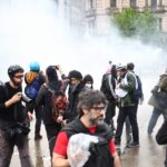 Detuvieron a 25 manifestantes tras los enfrentamientos en la Marcha Universitaria