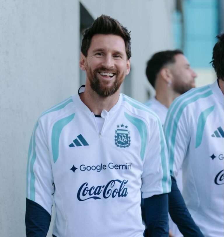 Última práctica de Messi con la Selección, en…