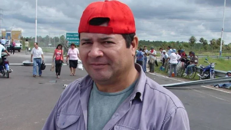 Emerenciano Sena fue trasladado a un hospital…