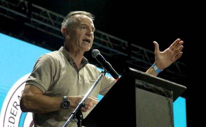 Jorge Sola cuestionó la reforma laboral y reclamó un proyecto productivo con participación de los trabajadores