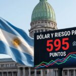 Dólar y riesgo país en 595 puntos: “Los mercados enfrentan un clima áspero este miércoles”